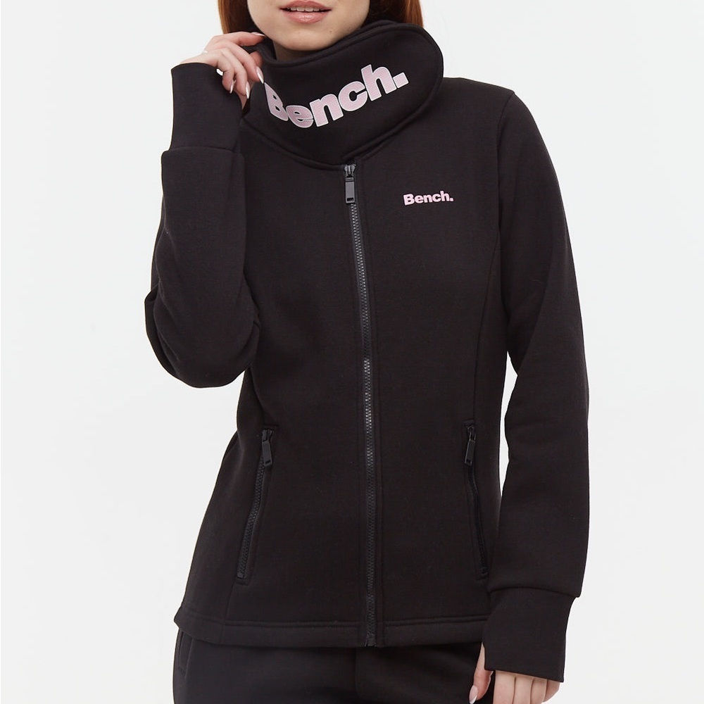 Bench Haylo Wrap-Neck Zip-Up jacket Size XL